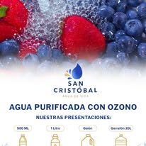 Agua San Cristóbal presentación